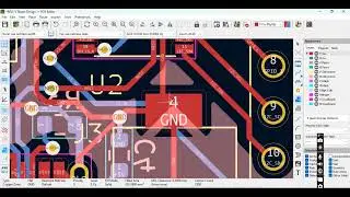 #26 How to add copper pour to a PCB in KiCad | Add a filled zone option in KiCad | KiCad Tutorials