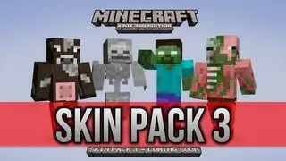 Minecraft (Xbox 360) - Skin Pack 3 REVEALED! - Screenshots!