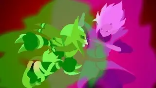 Enerjak vs Gattai Zamasu