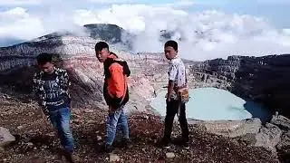 Cuaca lagi bersahabat gaaaaeesss gunung merapi