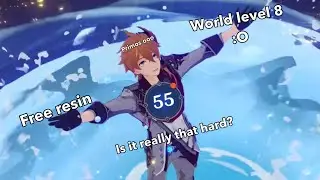 What I did when I made it to AR55 (Genshin Impact)