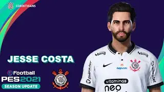 JESSE COSTA PES 2021 (CORINTHIANS) EFOOTBALL COMO FAZER