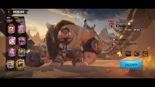 How to upgrade the talent points in call of dragon game 