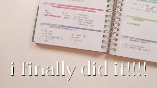 RESETTING MY MAKSELIFE PLANNER FOR AUGUST! 🌞