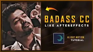 Badass quality CC like Aftereffects 😮🔥 in Alight motion | Alight motion tutorial 😍 - with preset