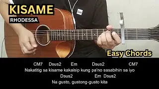 Kisame - Rhodessa | Guitar Tutorial | Guitar Chords
