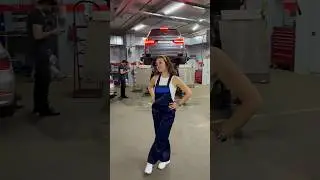 Девушка-автомеханик | Новый сотрудник😎
