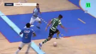 【FUTSAL TEKNIK】PIVOT PUTAR BALIK:ROCHA（SPORTING）