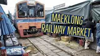 Maeklong Railway Market