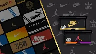 Nike Sneaker Box - Photoshop