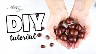 DIY🧡 How To Make Cute Fall Decoration From Chestnuts?