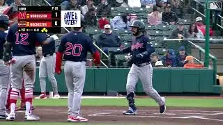 Red Sox farmhand Eddy Alvarez hits a career-high three home runs | MiLB Highlights