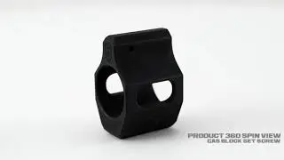 Product 360 Spin View - Gas Block Set Screw Style