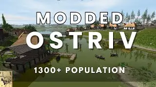 Check the Spring Season | Free-Roaming My Massive 1300 Population City in Ostriv | No Commentary |