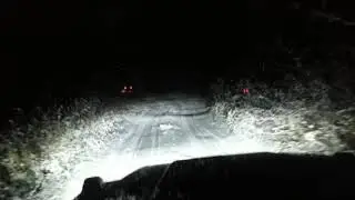 Первый снег на летней резине