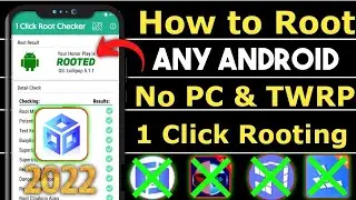 [2022] How to Root any Mobile Phone With Virtual Android Rooting Without PC & TWRP With 1 Click 🔥