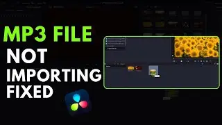 How to Fix MP3 Audio Not Importing in DaVinci Resolve 