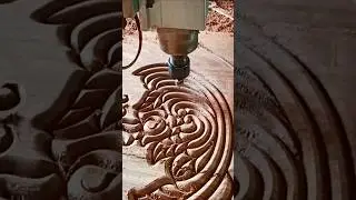 Most Amazing CNC Woodworking #cnc #shorts #woodwork