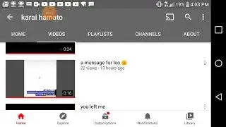 Reacting to karai hamato's video called "Message to leo"