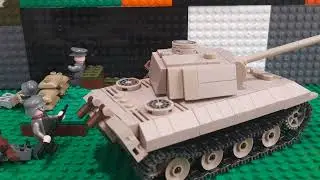 Бой Иса-2 и Пантеры | #lego #legoanimation #stopmotion #лего #легоанимации #ww2lego #2мировая
