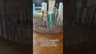 Skincare Storage  #organization