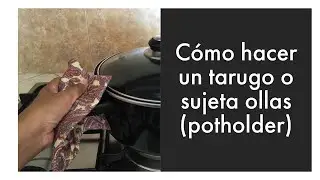 Cómo hacer un sujeta ollas o tarugo con bies integrado