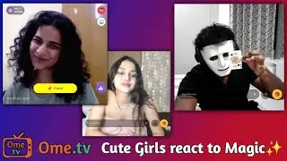 Getting Cute Girls on Ometv | The Masked |#hacker #omegle #magician #ometv #cutegirlreaction