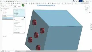 OnShape - Modelling a Dice - 1st Design