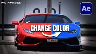 How to change object color in video I After Effect tutorial