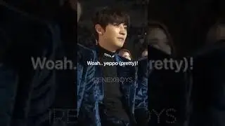 Chanyeol caught in 4k ☺️ the power of irene 🥰