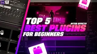 Top 5 plugins to use for beginners | After effects | Free download | Zero to hero #10