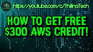How To Get Free $300 AWS Credit!