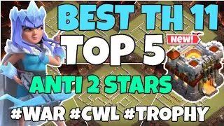 Top 5 Best Th11 WAR Base With LINKS | Th11 Anti 2 Stars Th11 WAR BASE | Best Th11  War Base 2020