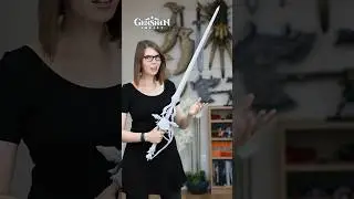 3D Printing Clorinde's Sword Part 2 #genshinimpact #cosplay
