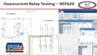 IDMT curve testing |  REF620 relay Testing | OMICRON QUICK CMC TESTING | Overcurrent Testing
