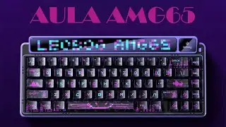 AULA   AMG65 Full-Screen Customization mechanical keyboard 😍😍😚😚
