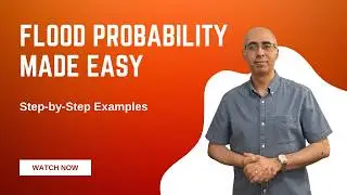 How to Calculate Flood Probability Using AEP | Hydrology Tutorial