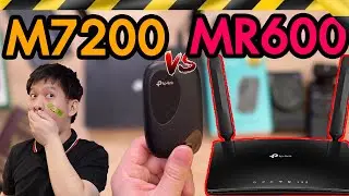 รีวิว TP-Link M7200 VS MR600 4G Pocket WiFi แบต8ชม. ถึงกับอ้าปากค้าง