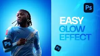 Antoine Semenyo Easy Glow Effect | Photoshop Tutorial