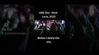 KRS One - Paint Louis 2022 - St. Louis, MO #paintlouis