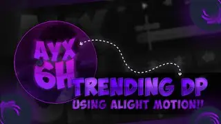 🌈⚡ TRENDING GLOWING TEXT DP || ALIGHT MOTION || 😲🔥 MALAYALAM TUTORIAL || K2 DESIGNS