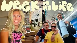 WEEK IN MY LIFE  - book hunts, book slumps, routines and more-