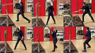 Academie Duello HEMA Club Sword Cutting Experience Review w/ Albion Ringeck & Atrim XVIa.4 Longsword