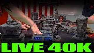 ETC Champ's Eldar Vs Juice's Guard & Knights LIVE 40k ITC Battle Report