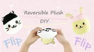 Reversible Plush Toy Made From Socks DIY Tutorial