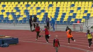 3 забег 4х200 девушки. Первенство города по эстафетному бегу 19.09.18