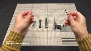 How to assemble and disassemble the Desert Eagle miniature？#maximumarmory