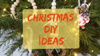 5 different Christmas tree ornament. DIY Christmas ideas