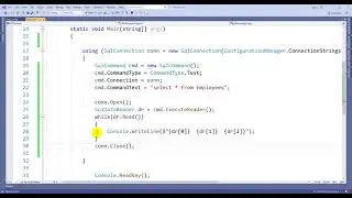 Selecting Data from SQL Tables to C# Applications | DotNet Academy