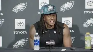 EAGLES TERRELL EDMUNDS ON SYDNEY BROWN AND JALEN HURTS 